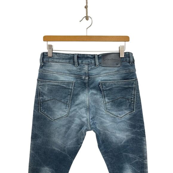 Armani Jeans AJ Blue Faded 31 X 26 - Picture 6 of 11